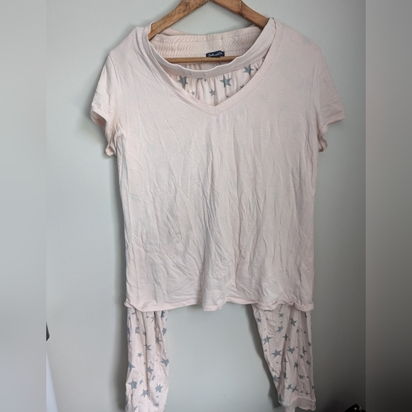 Splendid Two Piece Pajama Set Small - Picture 2 of 6